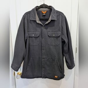 Timberland Pro Mill River Fleece Shirt Jacket Shacket Dark Navy | Large